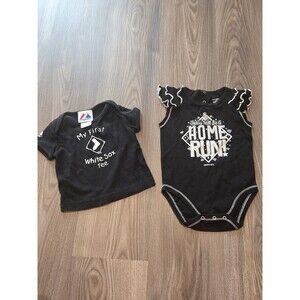 Chicago White Sox baby girls clothes lot size 6-9 months